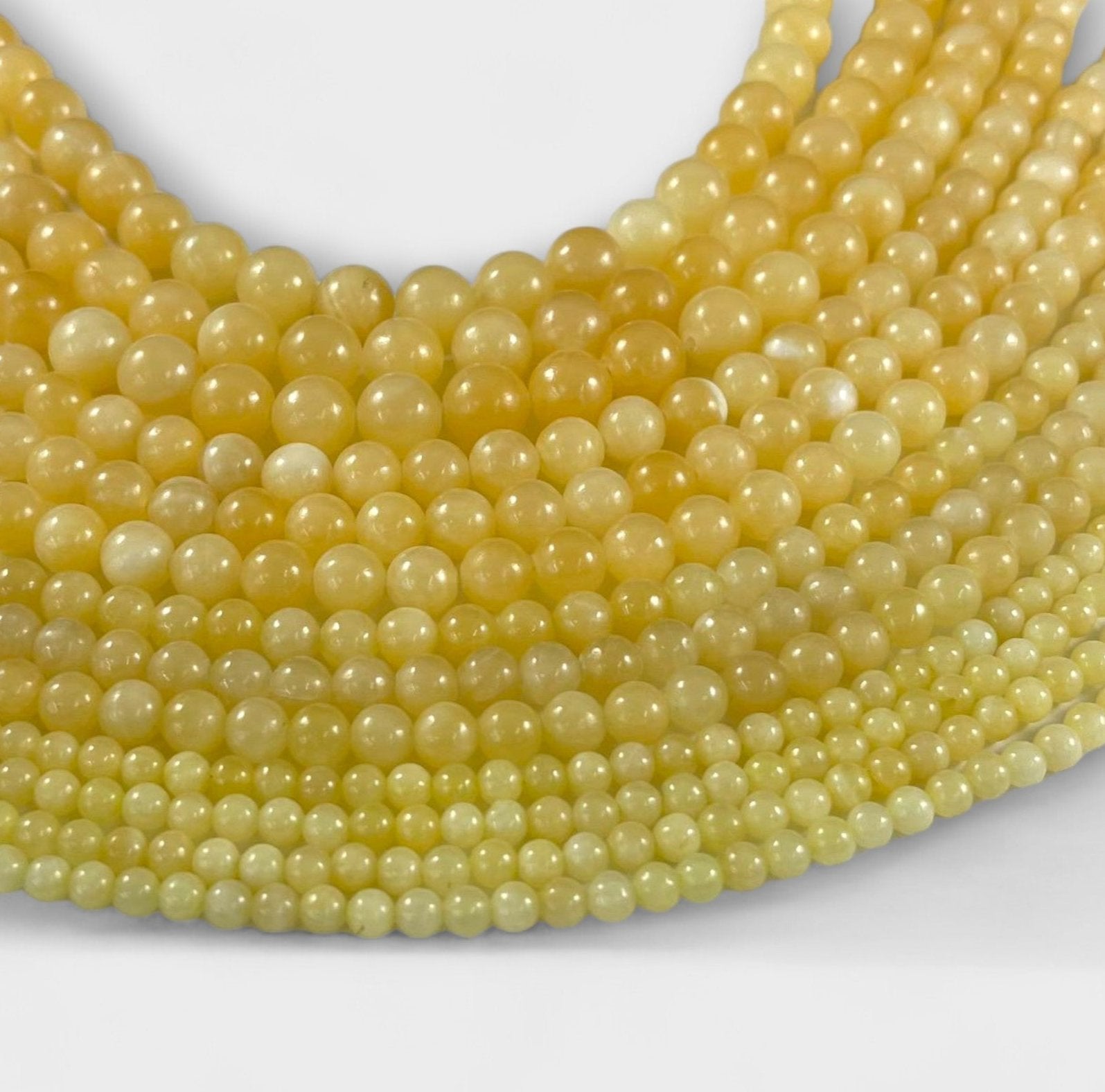 Honey Calcite aka Jade Round-1